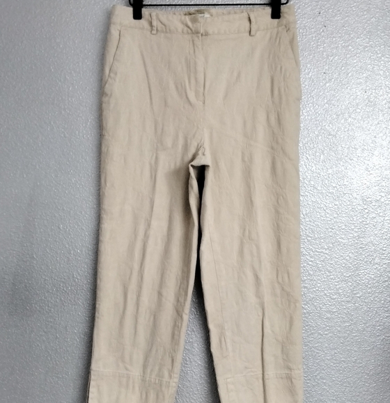 Liz Golf Anissa Embroidered Dressy Capris    Size 6 - Picture 1 of 5